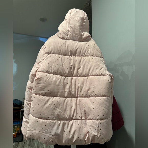 Swiss Tech Light Pink Puffer Jacket (discoloration spots) - Picture 2 of 9